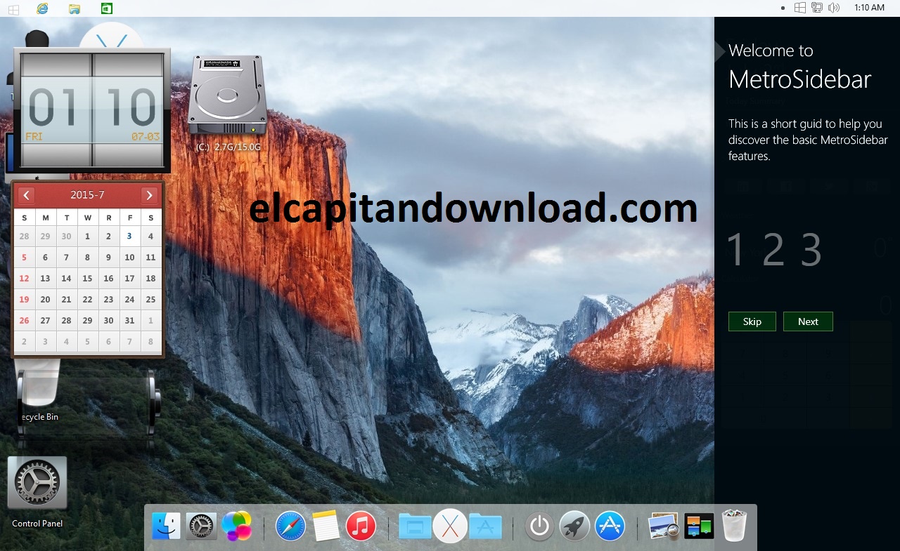 Download Mac X 10.11 El Capitan